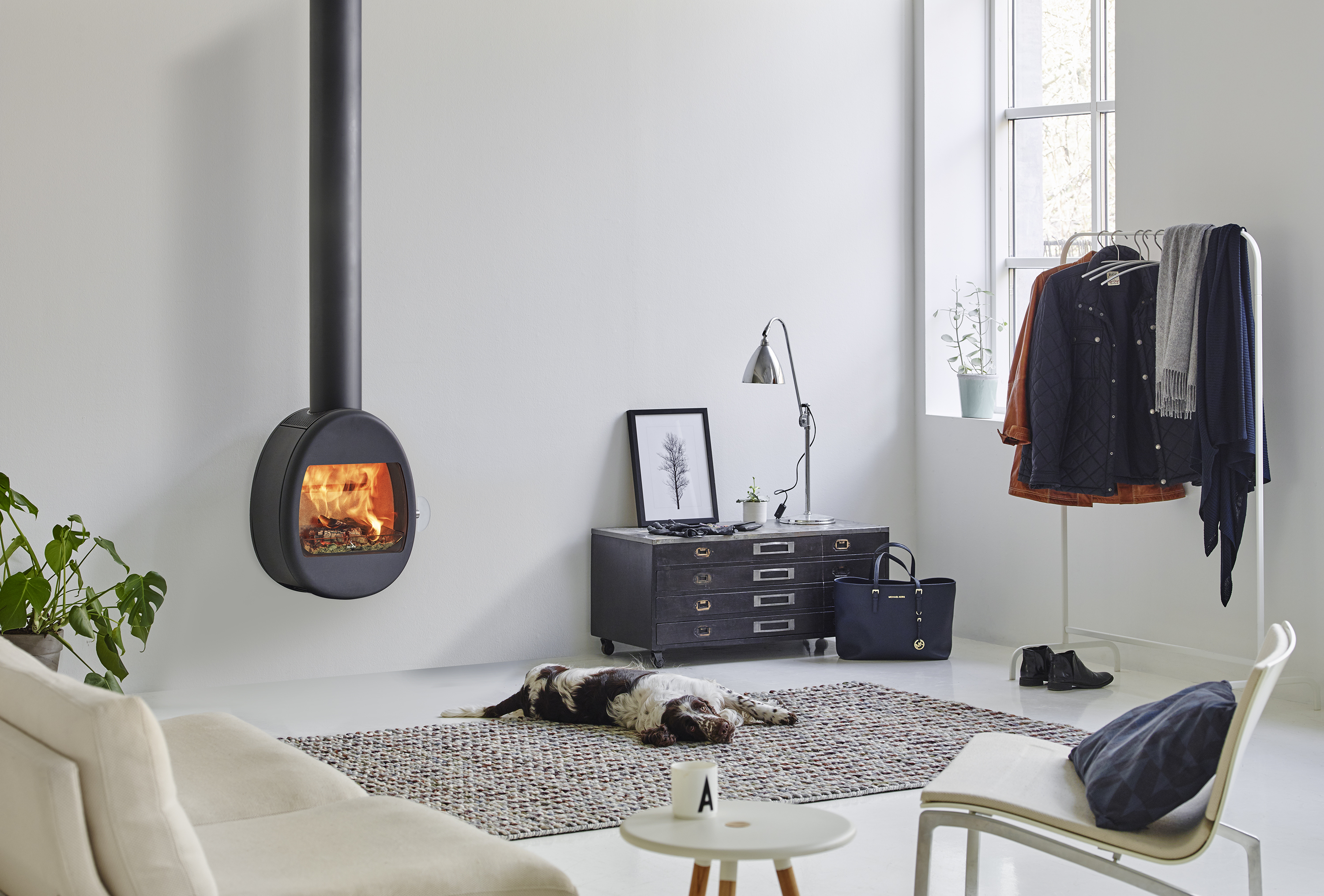 SCAN 66-1 WALL | Wood stoves